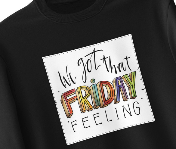 Bluza z naszywką  It's Friday !!