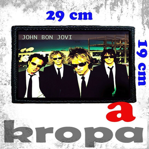 Naszywka duża na ubranie BON JOVI