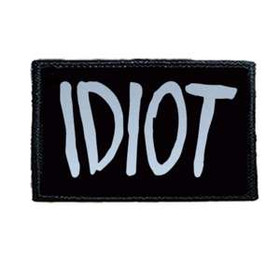 Naszywka IDIOT
