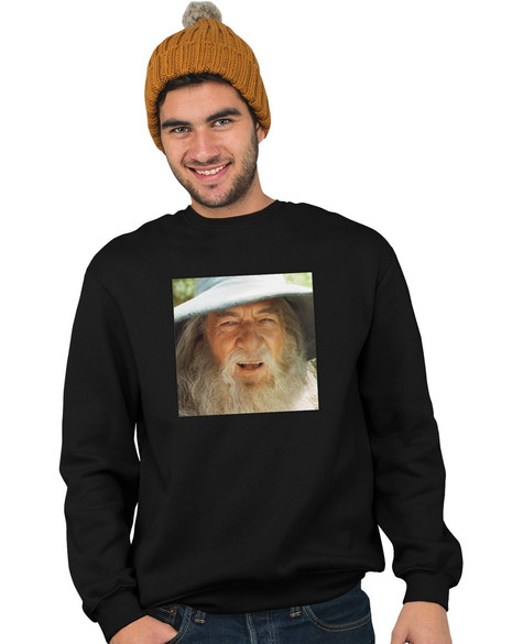 Bluza z naszywką Gandalf smile