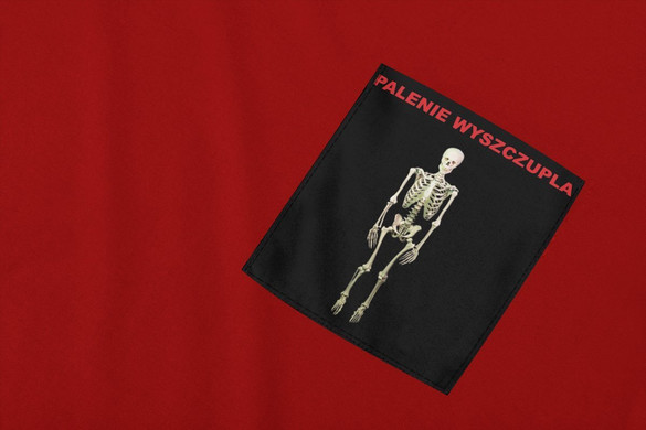 Koszulka z kieszonką Palenie wyszczupla