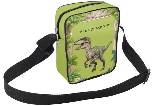 Listonoszka Dinozaury Velociraptor + imię dziecka