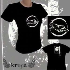 Bluzka damska - NOKTURNAL MORTUM - MARBLE MOON