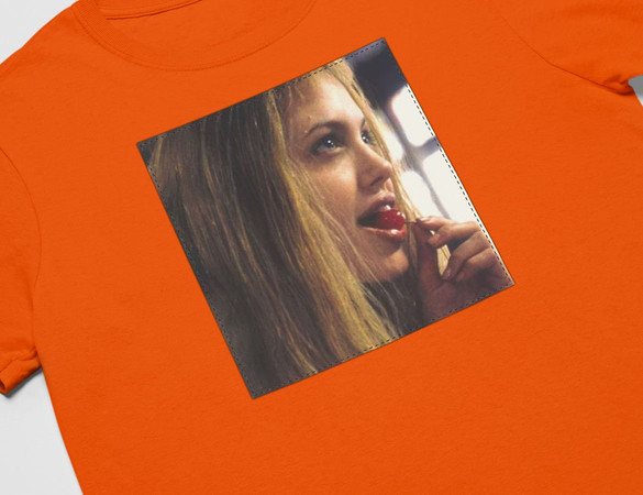 Koszulka z naszywką Girl, Interrupted Lisa2