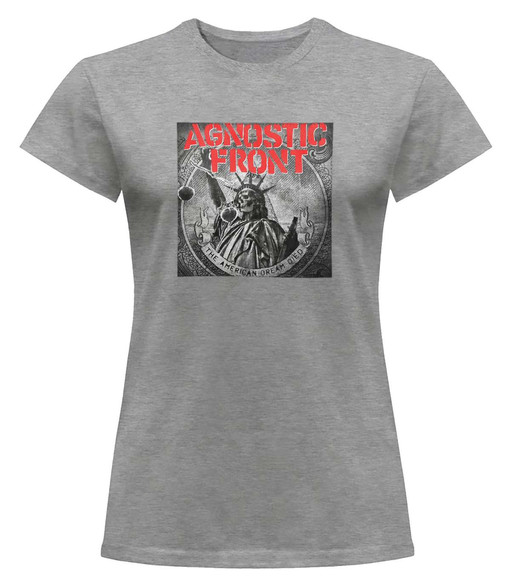 Bluzka damska z naszywką Agnostic Front 02