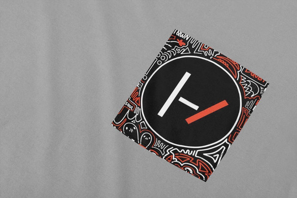 Koszulka z kieszonką TWENTY ONE PILOTS 01