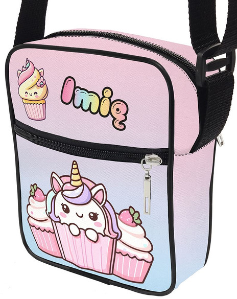 Listonoszka Jednorożec Kawaii muffinka – słodki styl, dla dziewczynki