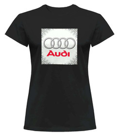 Bluzka damska z naszywką Audi 02