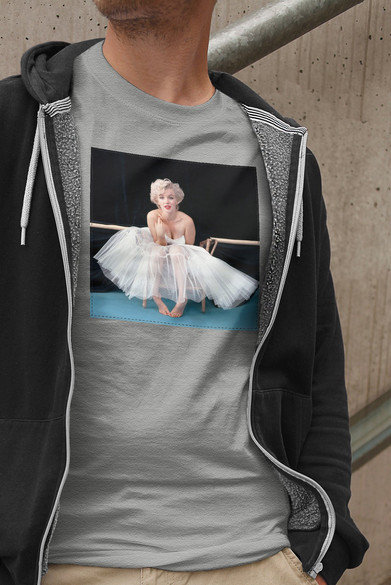 Koszulka z naszywką Marilyn Monroe 01