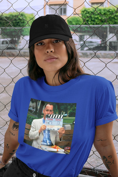 Koszulka z naszywką Forrest G. first scene