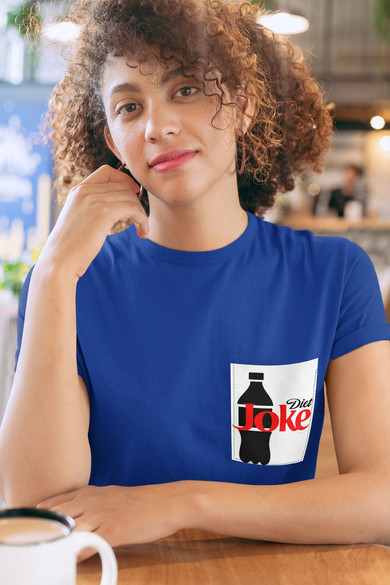 Koszulka z kieszonką DIET JOKE