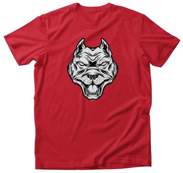 Koszulka ANGRY DOG PITBULL