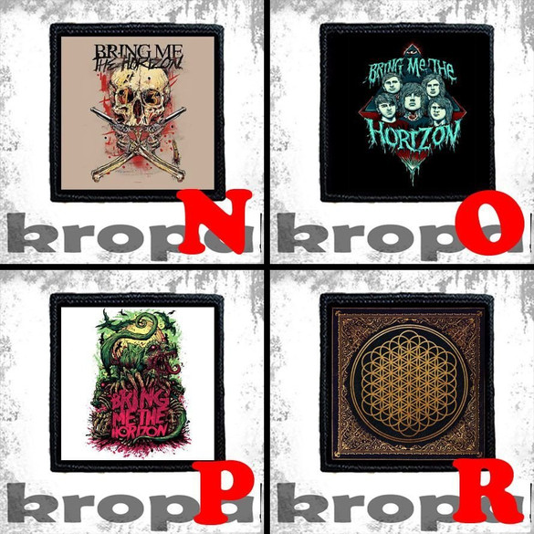 Naszywka BRING ME THE HORIZON 10 x 10 cm  