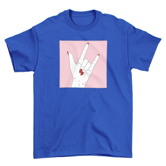 Koszulka z naszywką Sweet Metal Gesture