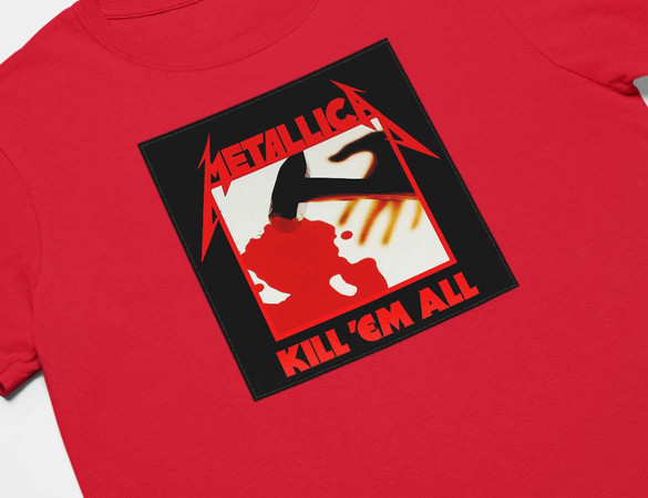 Koszulka z naszywką Metallica Kill...