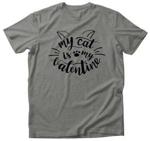 Koszulka na Walentynki My Cat is my Valentine