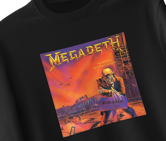 Bluza z naszywką Megadeth Peace sells
