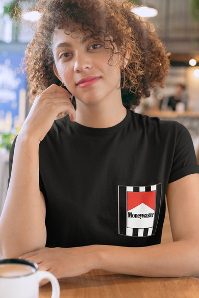 Koszulka z kieszonką MONEYWASTER