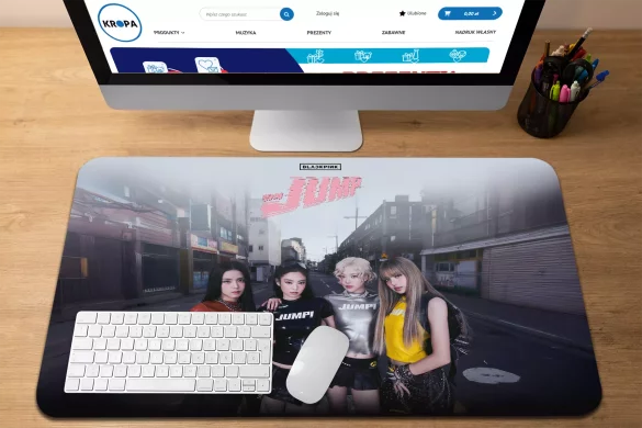 Podkładka pod mysz BlackPink Jump 60x40cm