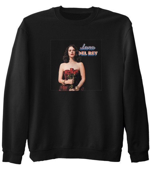 Bluza z naszywką LANA DEL REY