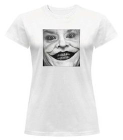 Bluzka damska z naszywką Joker Jack Nicholson 01