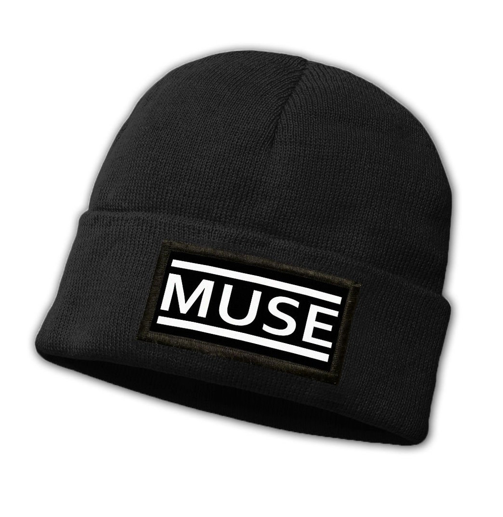 Czapka zimowa z naszywką MUSE