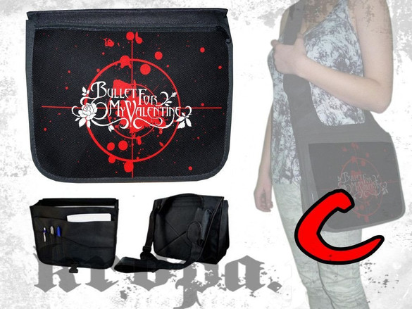 Torba szkolna na ramię BULLET FOR MY VALENTINE