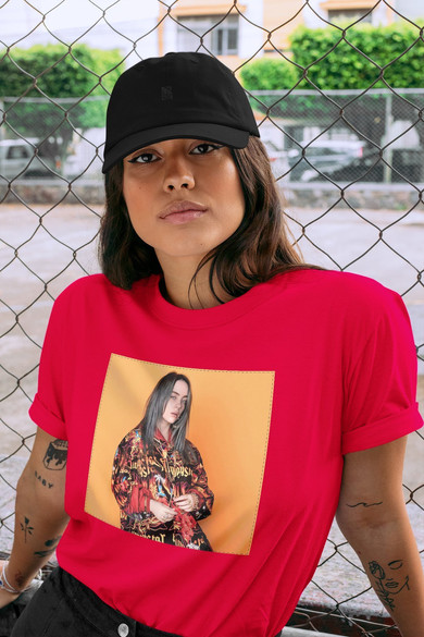 Koszulka z naszywką Billie Eilish 02