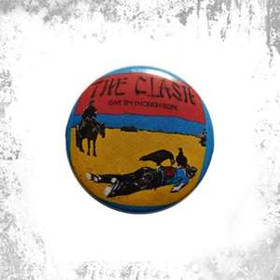 Przypinka THE CLASH - GIVE 'EM ENOUGH ROPE