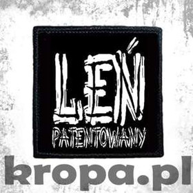 Naszywka LEŃ PATENTOWANY
