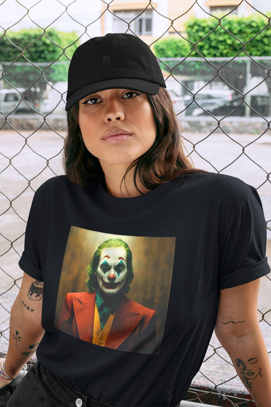 Koszulka z naszywką Joker Lift Scene