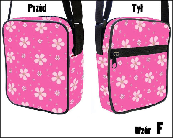 Torba Listonoszka MODNE WZORKI- OUTLET