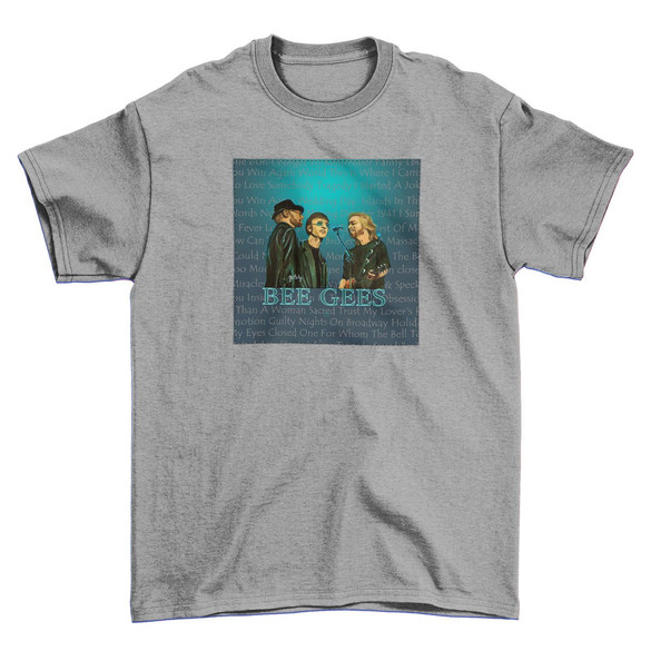 Koszulka z naszywką  Bee Gees  01