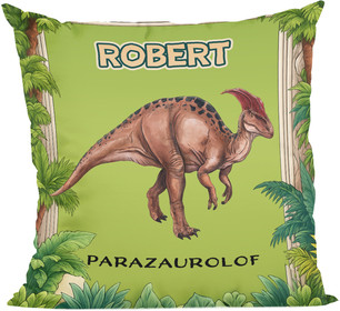 Poduszka Dinozaury Parazaurolof – dodaj imię