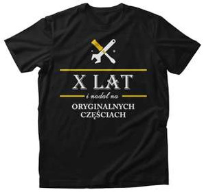 Koszulka urodzinowa NADAL NA ORGINALNYCH... + WIEK