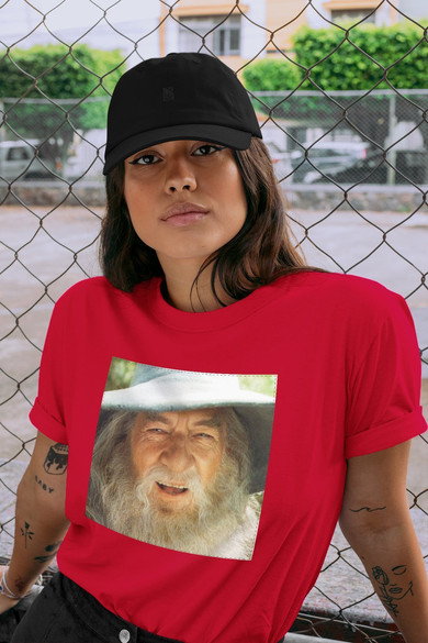 Koszulka z naszywką Gandalf smile