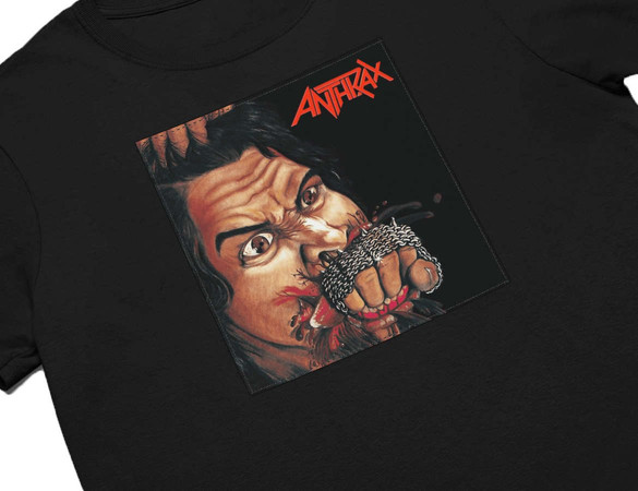 Koszulka z naszywką Anthrax Fistful of..