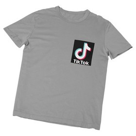 Koszulka z kieszonką TikTok