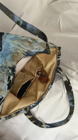 Torba na ramię shopper Zima Michalina Janoszanka