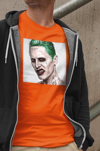 Koszulka z naszywką Joker Jared Leto