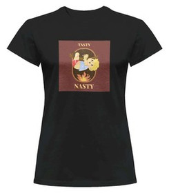 Bluzka damska z naszywką Tasty Nasty