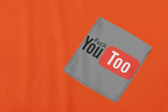 Koszulka z kieszonką FUCK YOU TOO
