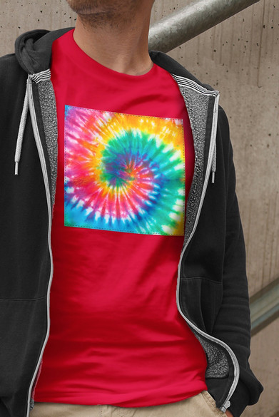 Koszulka z naszywką Colourful 01 