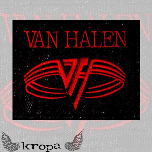 Naszywka VAN HALEN (czerwona)