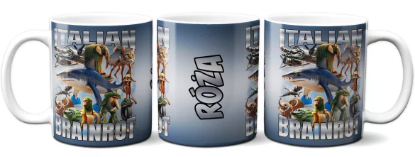 Kubek Italian Brainrot Ekipa Stworków włoskich brainrotów