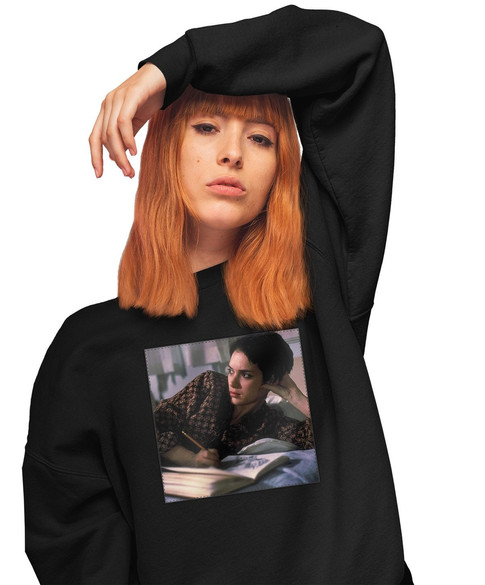 Bluza z naszywką Girl, Suzanne