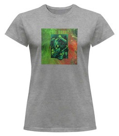 Bluzka damska z naszywką COOL RABBIT