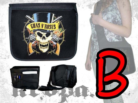 Torba szkolna na ramię Guns N’ Roses