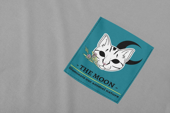 Koszulka z kieszonką THE MOON