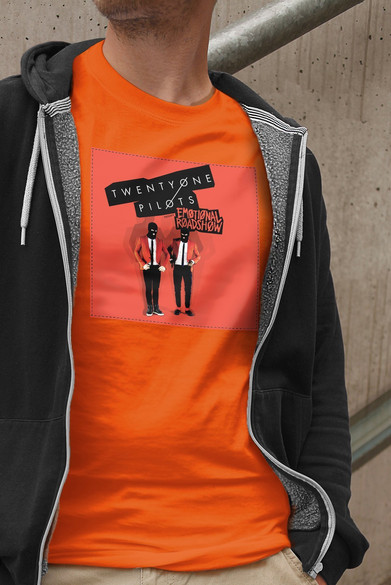 Koszulka z naszywką Twenty One Pilots 04